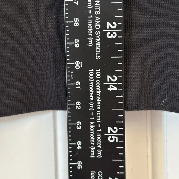 Vtg Bonnie & Bill by Holly 80-90's Black Top Shirt Med Pleated S/S Buttons Retro - Picture 11 of 11